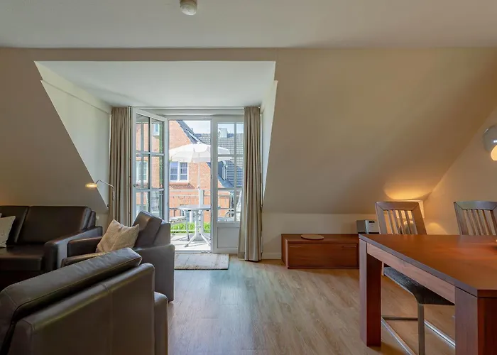 Suedbalkon Daire Wyk auf Föhr